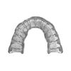 OPRO Dentist Recommended Night Guard for Clenching and Grinding Teeth, Bruxism and TMJ Relief. Clear Slim Fit, Customisable Size for Restful Sleep. Dental Antimicrobial Nightguard and Case Included.