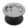 Floppy Disk and USB Stick, Funny Tech Joke, Tech Throwback PopSockets Swappable PopGrip