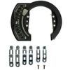 J&C JC-080CLB BK Adjustable Button Ring Lock