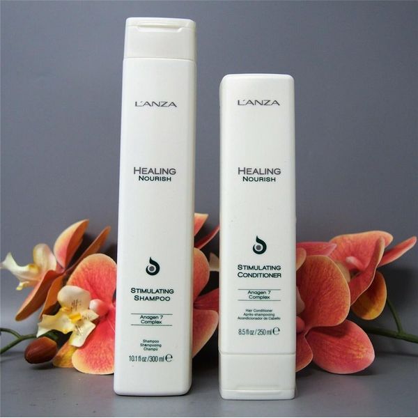 DUO  LANZA Healing Nourish Stimulating Shampoo 10.1oz & Conditioner 8.5oz