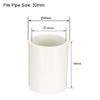 sourcing map 32mm Straight Metric PVC Pipe Fitting Coupling Adapter Connector 10 Pcs