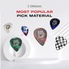 Planet Waves Shell-Color Celluloid Guitar Picks Pack of 10 - Medium