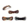 Wardani, Large Equestrian French handmade Tortoiseshell barrette OPERA