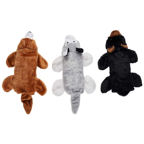 Max and Neo Fox, Bear and Wolf Water Bottle Dog Toys - 3 Pack - We Donate a Toy to a Dog Rescue for Every Toy Sold (Fox, Bear and Wolf)