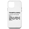 iPhone 12 mini Trampolining Dictionary Trampoline Coach Case