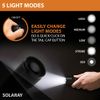 LED Flashlight Home Work Emergency Car Security 5 Modes Zoom 18650 AAA w/Holster