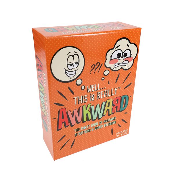 TDC Games Awkward Card Game - A Funny Party Game - Learn How Your Friends and Family Handle Uncomfortable Situations