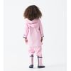 Hatley Girls Button-Up Rain Jacket, Classic Pink, 4T