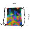 cosey - Gym bag with all-over print - rainbow 100 % Polyester, Blocks