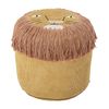Bloomingville Yellow Cotton Seat Cushion