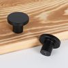 Goldenwarm 20-Pack Matt Black Door Knobs for Wardrobe, Cupboard & Cabinet - LS7069BK Draws Hardware