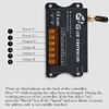 Rabenur LED Controller,12V Touch Remote Control Kit,288 Watts LED Controller for LED RGB Pool Light,LED Strip Light