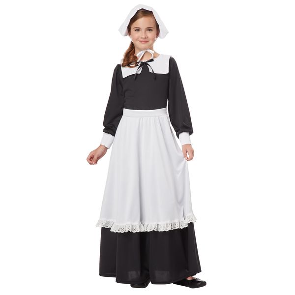 Pilgrim Girl Costume Medium (8-10)