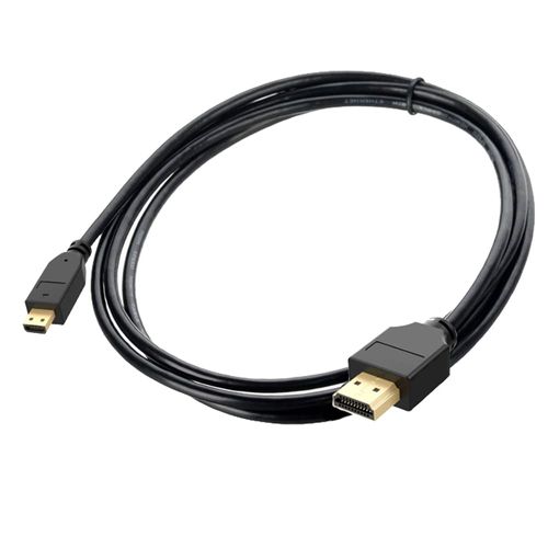 Synergy Digital Camera HDMI Cable, Works with Canon PowerShot G7 X Mark III Digital Camera, 5 Ft. High Definition Micro HDMI (Type D) to HDMI (Type A) HDMI Cable