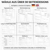 KOMPASS® Prioritization | DIN A5 Inserts for Ring Binder Planner | 15 Inserts with Eisenhower Matrix for Task Prioritization | More Focus & Productivity | Planner Refill Inserts (14.5 cm x 21 cm)
