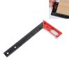 Multi Angle Measuring Ruler, 2024 New Professional Measuring Tool, Universal Combination Angle, 45/90 Degree Multi-Function Right Angle Ruler for Accurate Measurement and Drawing (Red)