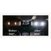 2007-2018 Escalade Tahoe Yukon Vanity Sun-Visor Led Light Mirror Passenger Side