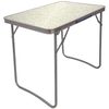 Crystals Folding Trestle Table for Camping Activity & Household Use Portable Tables (2.3ft Space Saving Table)