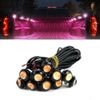 23mm Pink Light Car 9W LED Eagle Eye Light Daytime Reverse Backup Parking Signal
