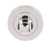 Excel Architectural DH3682 Round Bathroom Turn & Release, Polished Chrome