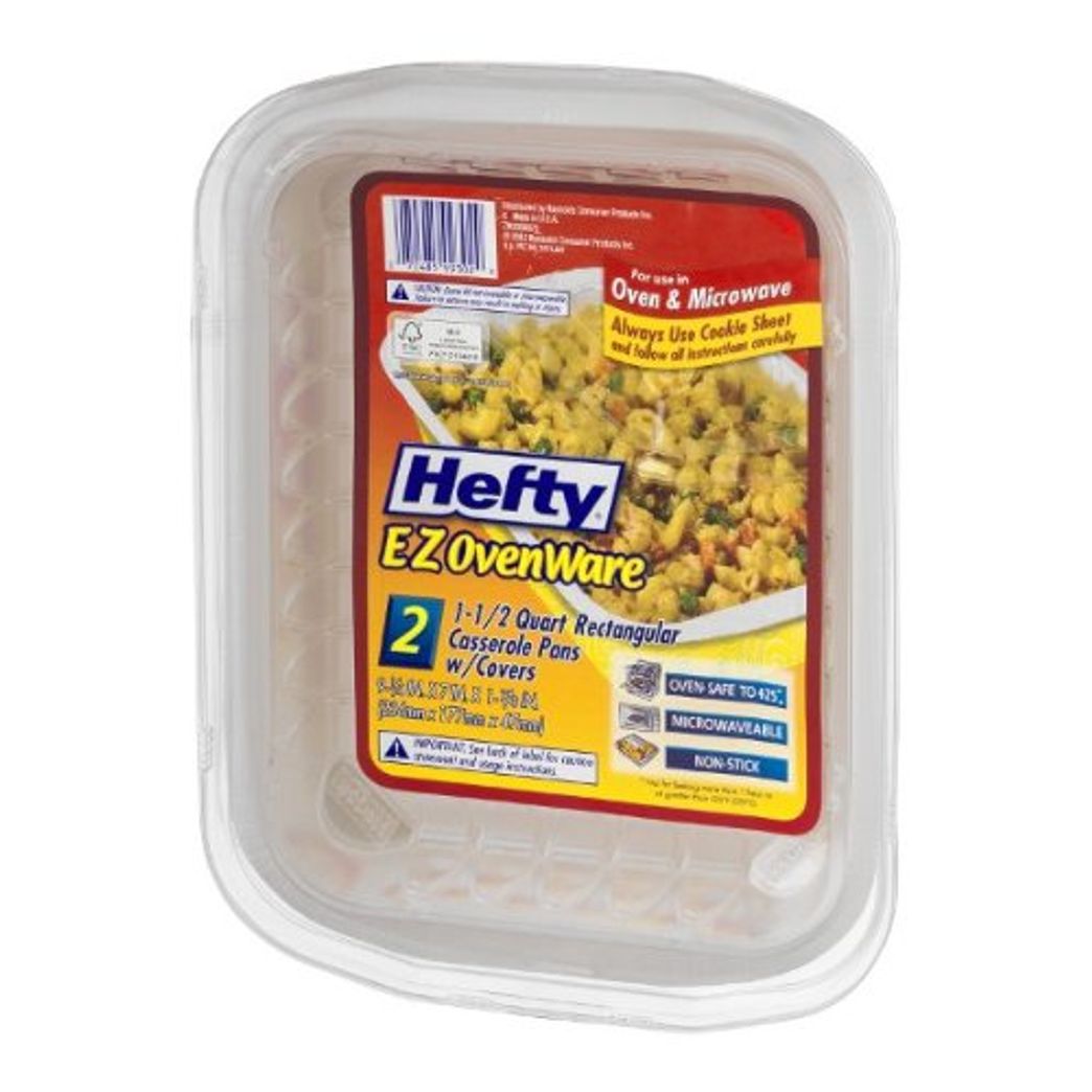  Hefty Supreme 3-Section Foam Plate (200 Count) (2 Pack