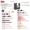 4Pcs Wall Quartz Clock Movement Mechanism DIY Replacement Repair Part Tool Kit