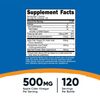 Nutricost Apple Cider Vinegar 500mg, 120 Gummies, Apple Flavored