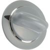 WE1M964 Timer Knob with Metal Ring (Gray) Compatible With AP4980845, 1811122