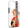 "British Flag Union Jack Guitar" graphic design Case for iPhone 13 Pro
