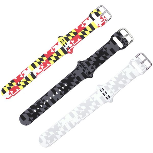 Maryland Pride (3-Pack) / Apple Watch Band - 38/40/41