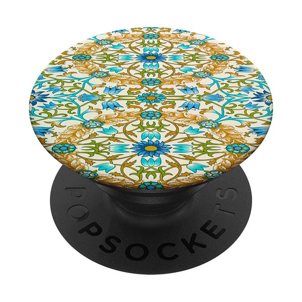 Vine pattern - Art Nouveau Design by William Morris PopSockets Swappable PopGrip