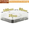 ETUKER 1x Trailer Reverse Light 12/24V LED Trailer Light Waterproof E-approved
