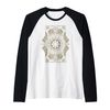 Magic: The Gathering White Plains Mana Raglan, black, s