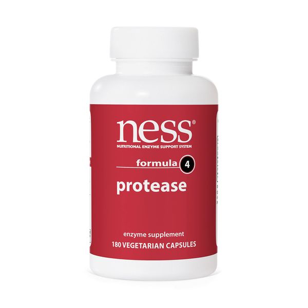 Ness Enzymes- Protease #4 180 vegcaps