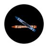 Crayon Designs Kindergarten Malerei, Lehrer PopSockets mit austauschbarem PopGrip