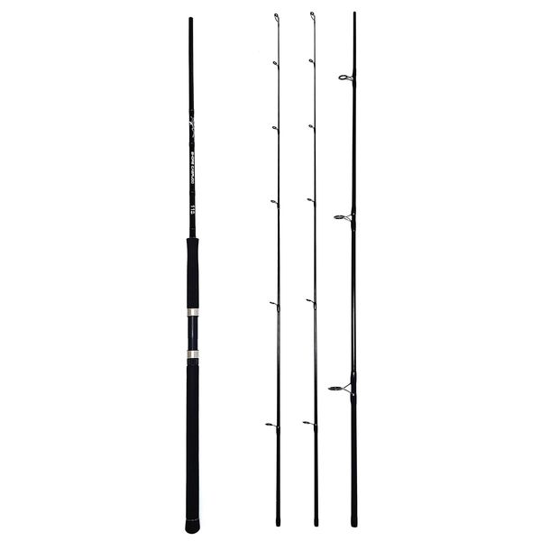 Orurdo qb300112a02n0 Fishing Tackle Rod Shore Castled 11ft Relay 3 Piece ML MH Set Salt Sea Bass Shore Jigging Shore Casting Compatible Models