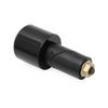 7/8" 22mm Solid Iron Heavy Weight Handle Bar Ends Vibration Reducing Grip Plugs