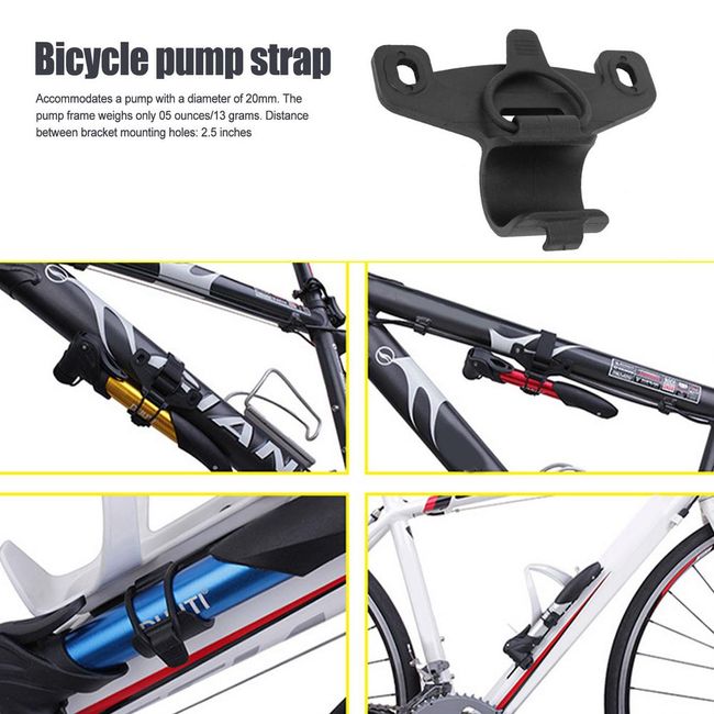 Bicycle pump sale frame clips