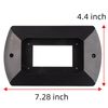 Mounting Bracket for Funomo RV Carbon Monoxide and Propane Gas Detector-Black