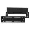 Draft Dodger 10.75"" Insulated Universal Telescopic Matte Black Mail Slot Mail Box