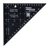 Bigman BM-MSR180 Multifunctional Right Angle Ruler, 7.1 inches (180 mm)