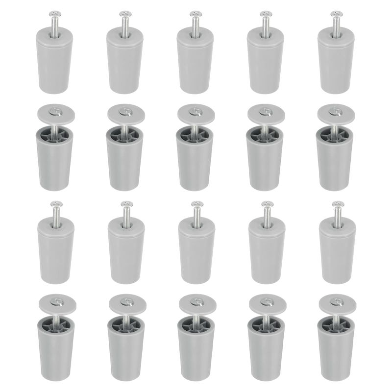 QUARKZMAN 5 stuks rubberen eindkappen 3 9/16 inch (90 mm) ID-dop, ronde buis, bouten, pvc, vinyl, schroefdraadbeschermers, zwart