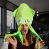 Rhode Island Novelty 56 Inch Giant Squid Light-Up Hat, One per Order