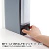 Sanwa Supply FCD-FLBD64C Blu-ray Disc Compatible File Case (64 Disc Storage, Clear)