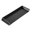 Zer one HDD Hard Driver Shell Case for, Anti-Scratch Front Housing Shell Faceplate Replacement for 4 Console(Black) [Video Game]