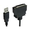 Sewell USB to Mini Centronics Cable, 5 ft.