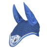 Dapplebay Equestrian Toile Fly Veil-Blue/White-Full