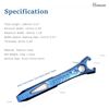 Hamans Titanium EDC Pliver Multi Tool Bottle Opener Compact Size EDC Multitool Clover Wrench Driver