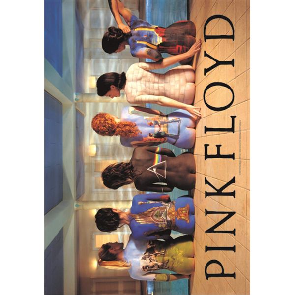 LPGI Pink Floyd Back Catalogue Fabric Poster, 30 by 40-Inch