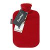 FASHY Hot Water Bottle Cover Cranberry 6530 42 Pack of 1